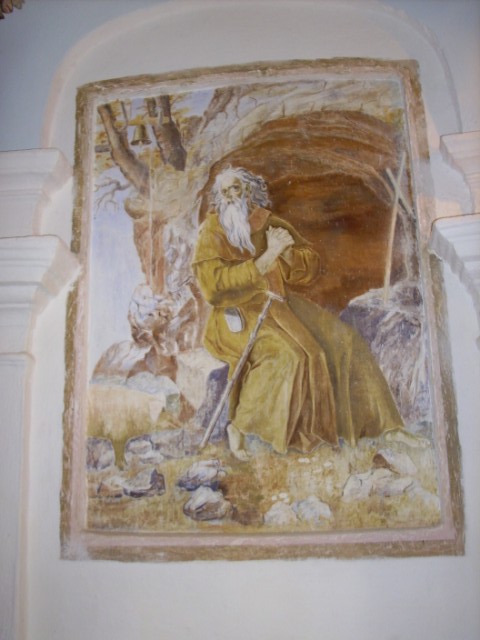 Freska Sv. Antona Puščavnika