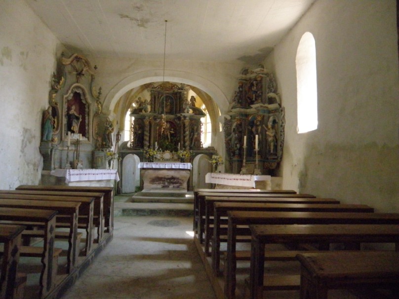 Pristava nad Stično - notranjost cerkve